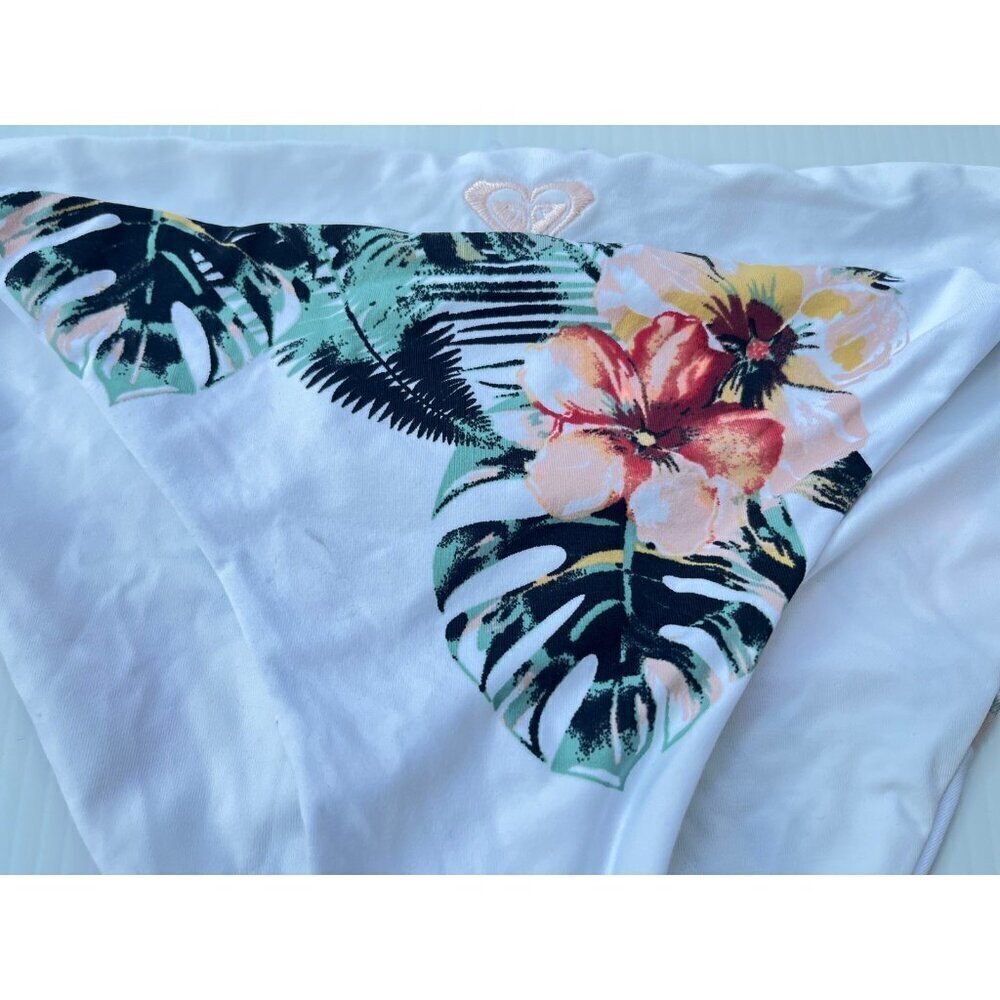 ROXY Women's Printed Softly Love Regular Fit Reversible Bikini SwimBottom Size S